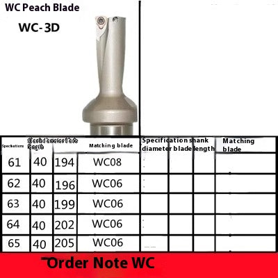 6031 U Drill Violent Drill CNC Rapid Drill 2x Diameter 3D 4D 5x Diameter WC/SP13-60 Flat Bottom Drill Water Jet Drill U Drill Shandong Denso Pricision Tools Co.,Ltd.